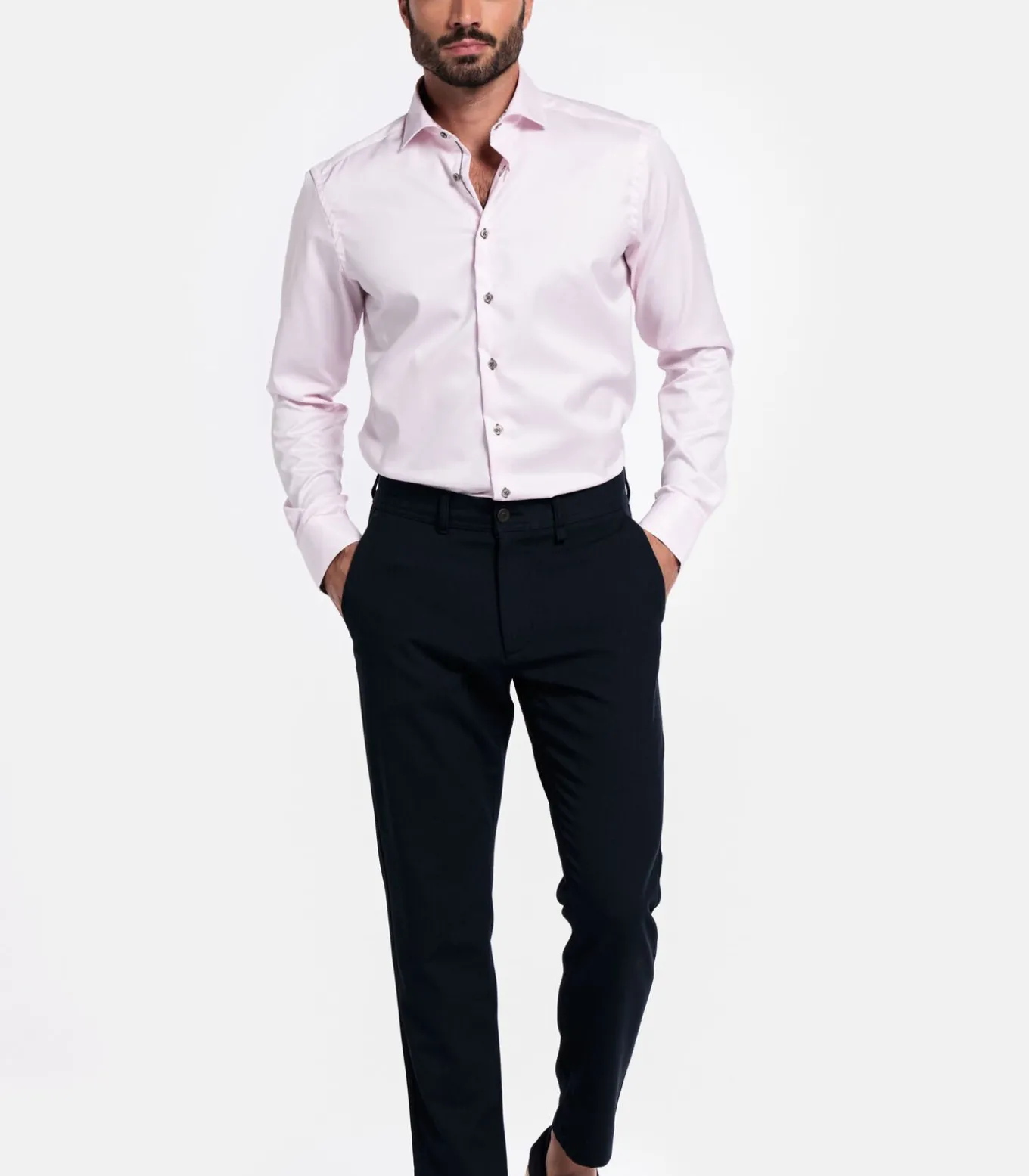 Giordano Locarno Overhemd - Roze