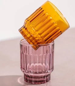 Glas 30cl roze Tone - set/4