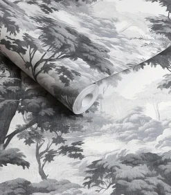 Graham & Brown Vliesbehang Bobart's Garden Monochrome