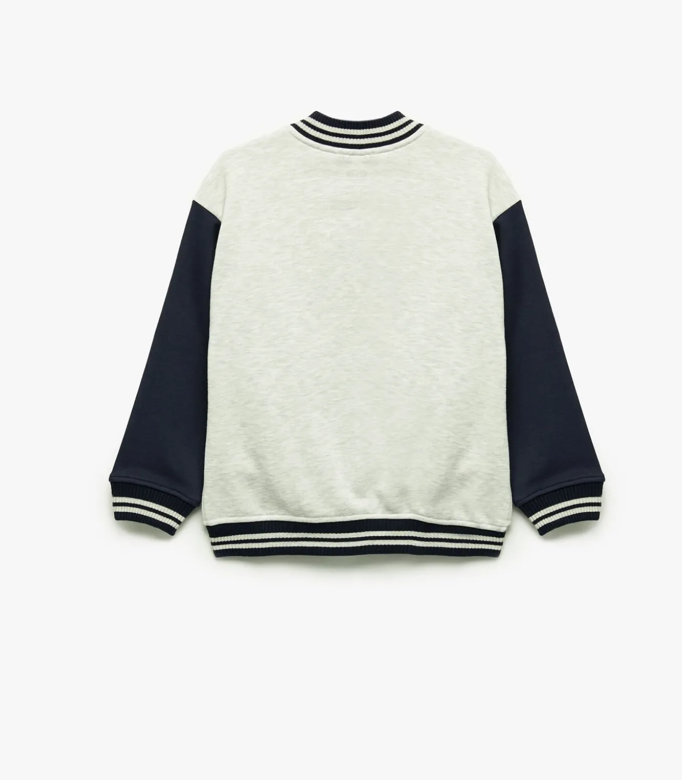 Grijs Bomberjack Lange Mouwen Jongens