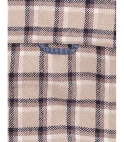 Grijs geruit overhemd voor heren