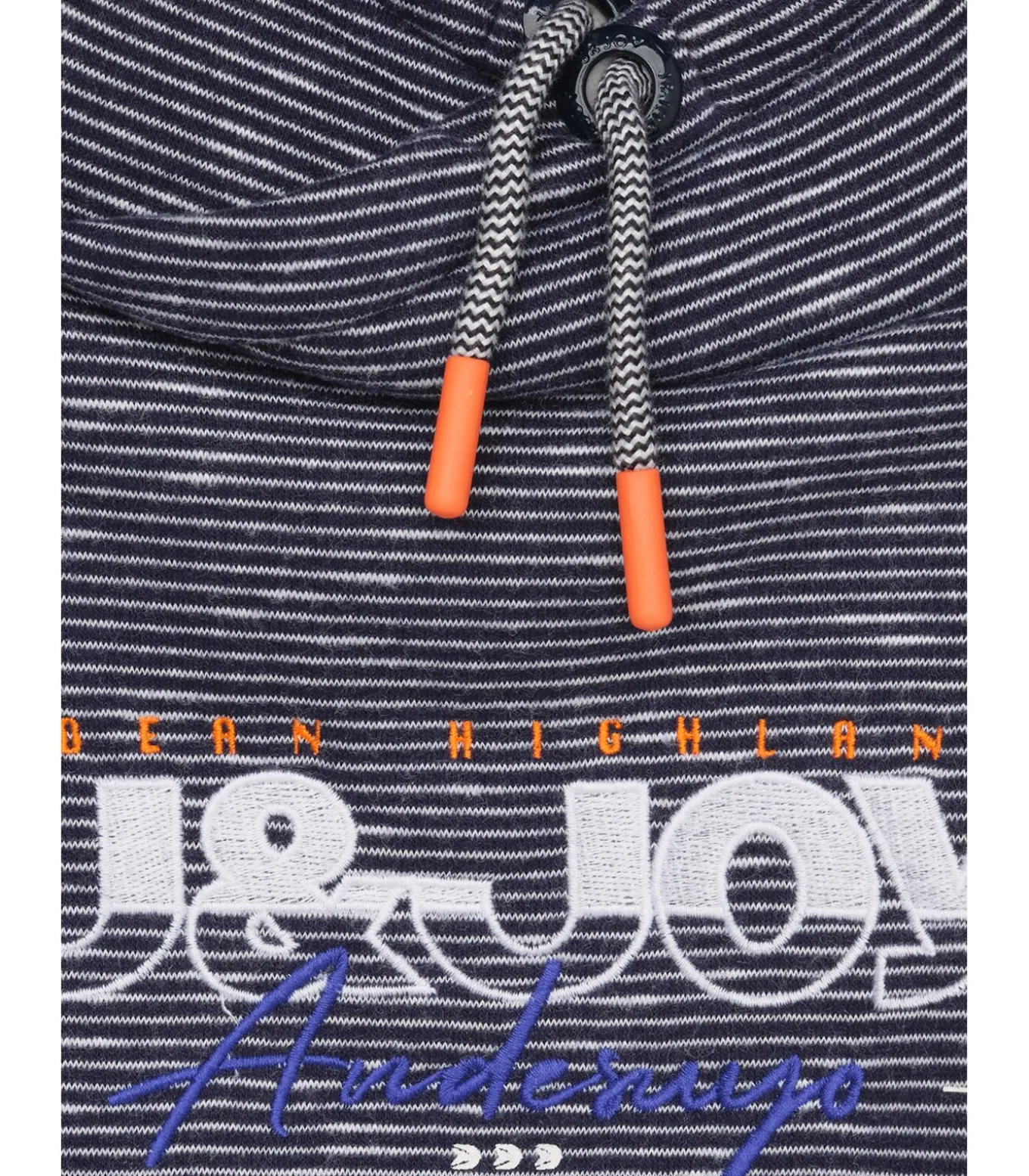 Grijze jongenssweater met kangoeroezak en opstaande kraag