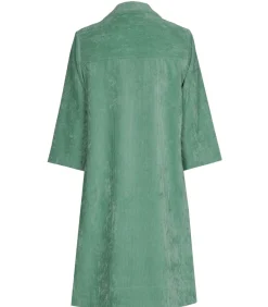 Groen kleedje in velours