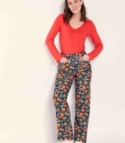 Grote fluwelen broek SAYA