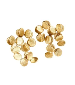 Grote gouden oorbellen Arai