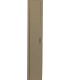 Gunnar Smalle Hoge Kast - Grenen - Mud -217x45x39