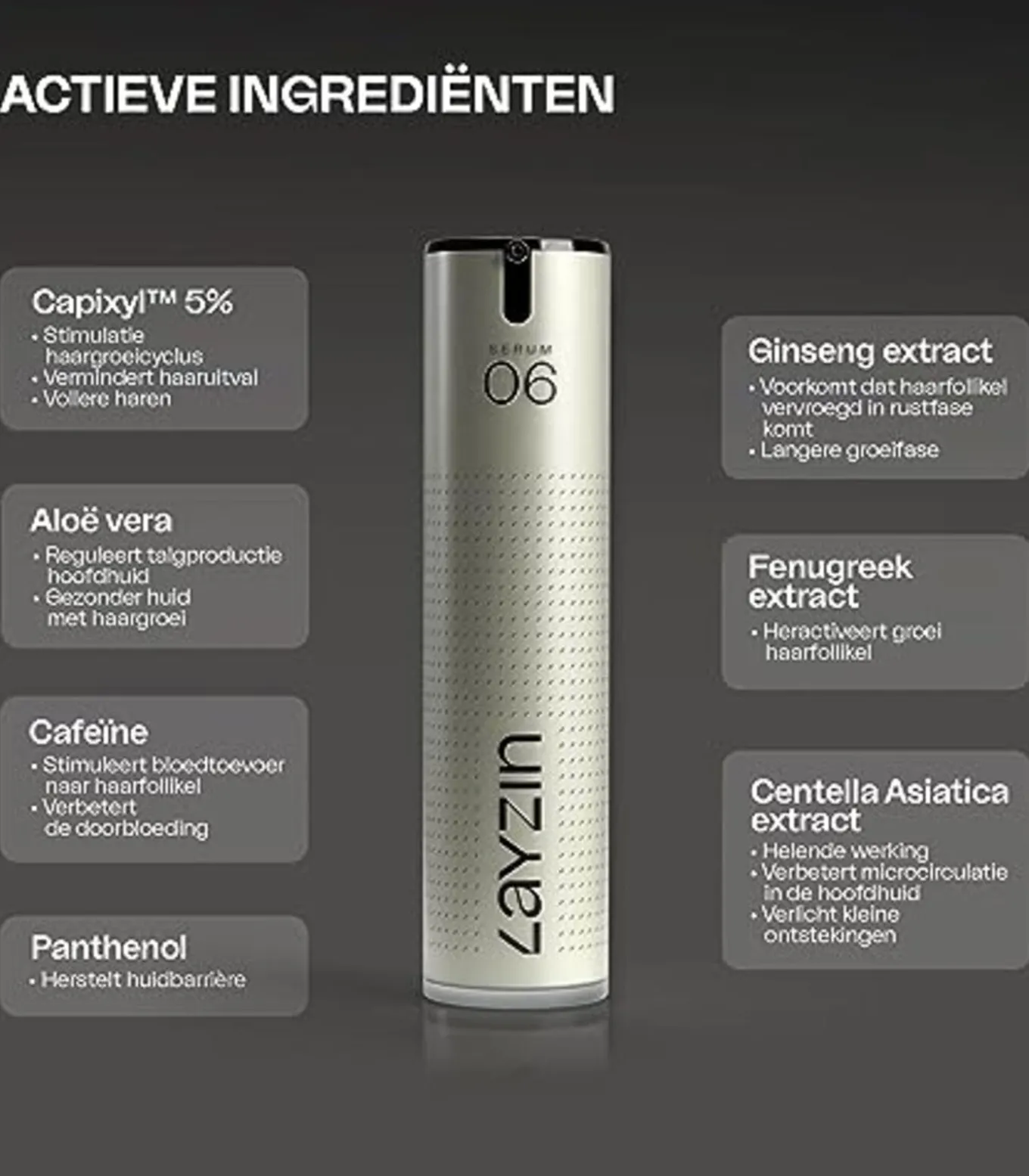 Haargroei Set minder haaruitval en meer haargroei