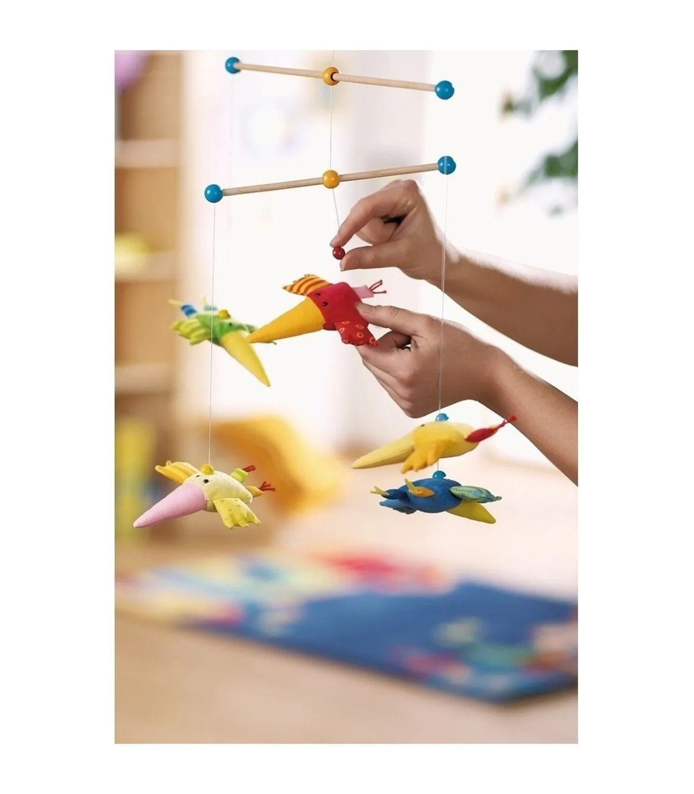 HABA Mobiel Kwinkelaars - Vogels