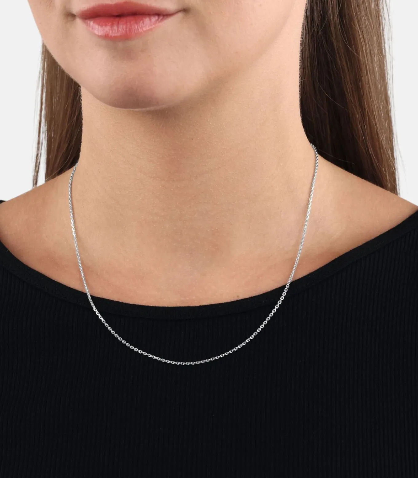 halsketting voor mannen en vrouwen, unisex, 925 Sterling zilver