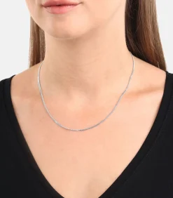 halsketting voor mannen en vrouwen, unisex, 925 Sterling zilver