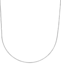 halsketting voor mannen en vrouwen, unisex, 925 Sterling zilver