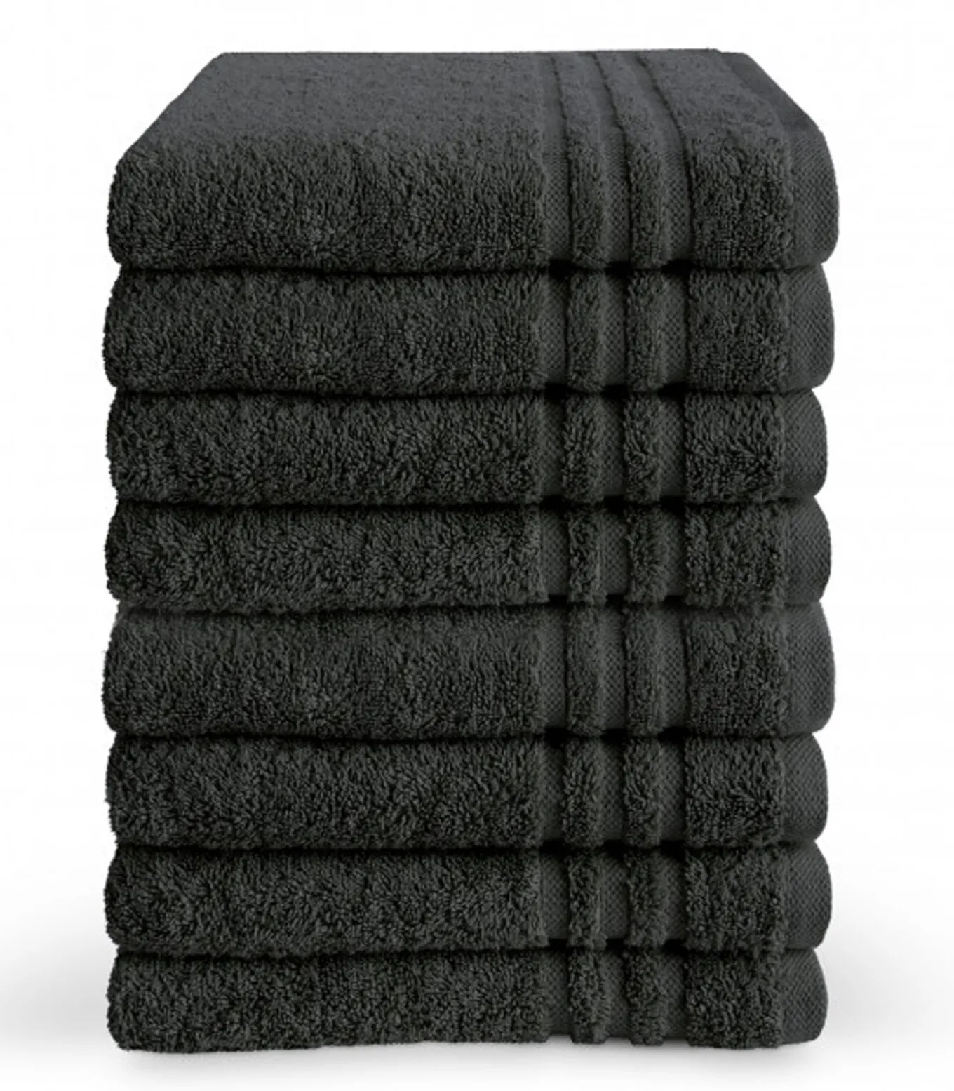 Handdoek 50 x 100 cm Antraciet - 10 stuks