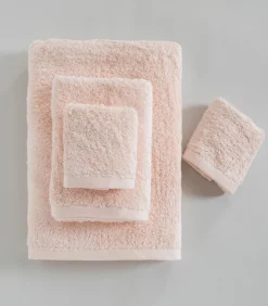Handdoek Solid 33x33 cm Lichtroze