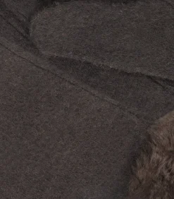 Handschoenen voor dames met touchscreen, wol Bruin