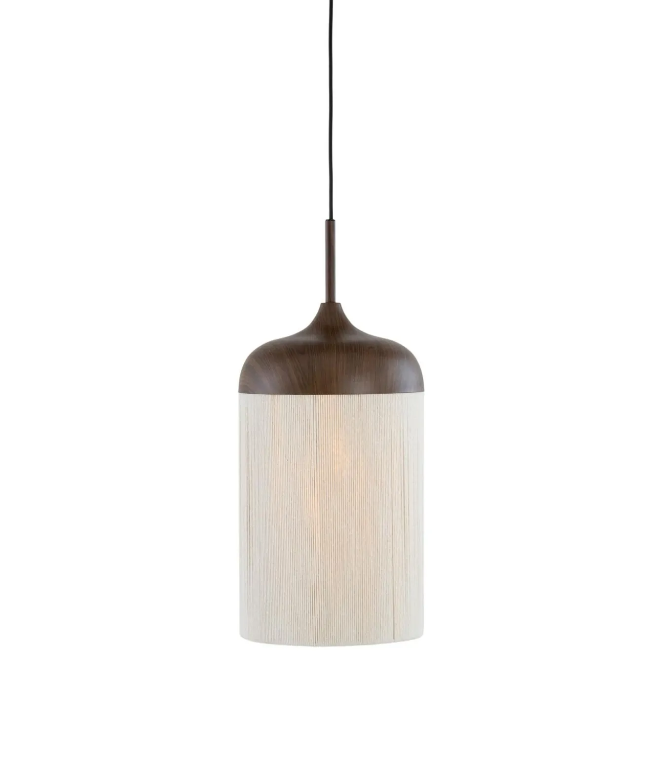 Hanglamp Dania - Bruin/Crème - Ø22cm
