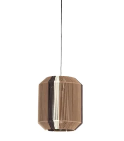 Hanglamp Kozana - Donkerbruin - Ø36cm
