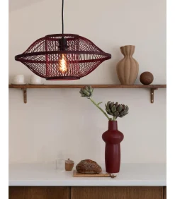 Hanglamp Maui - Bordeaux - Ø50cm