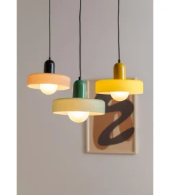 Hanglamp Opaco Grato - Grijs - 25x25x23cm