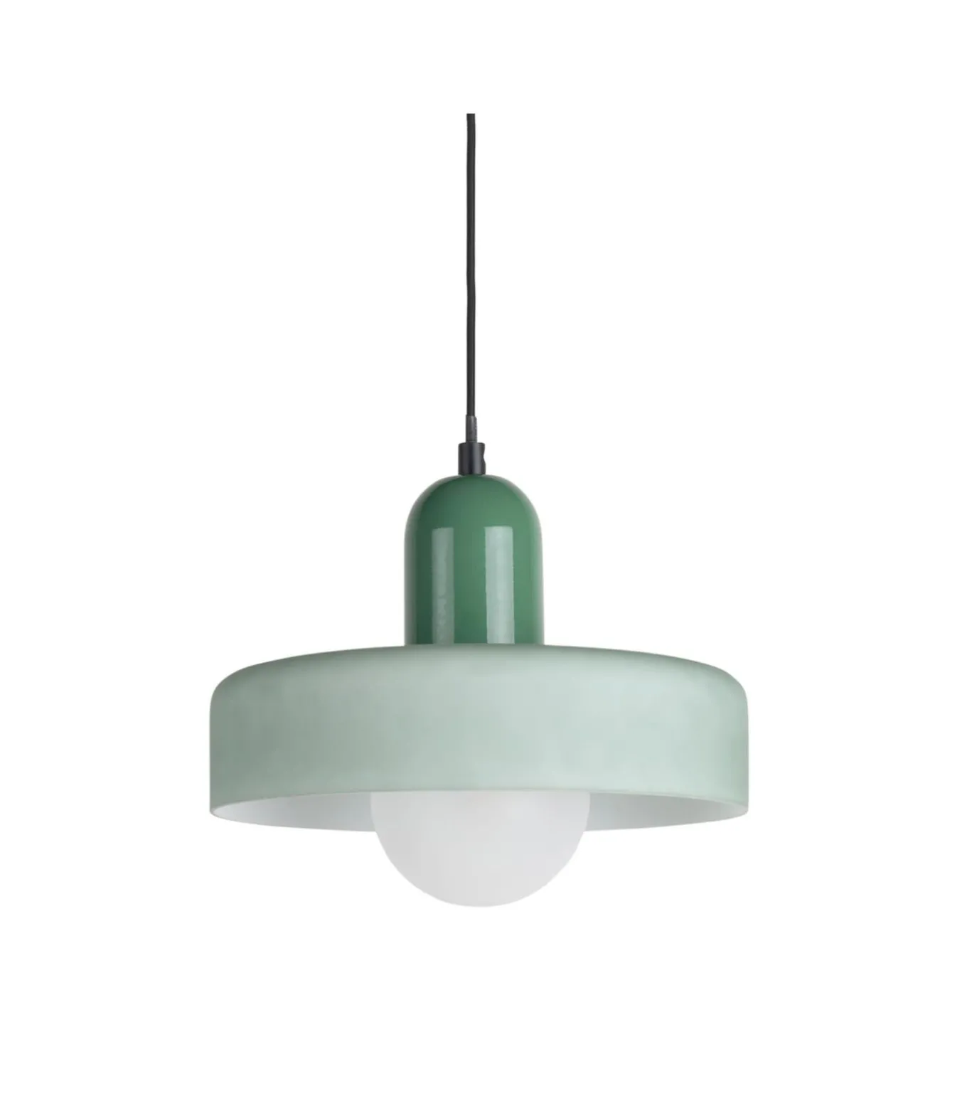 Hanglamp Opaco Grato - Groen - 25x25x23cm