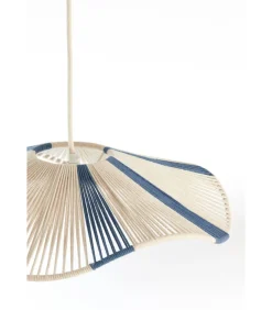 Hanglamp Rafa - Lichtblauw - Ø50cm