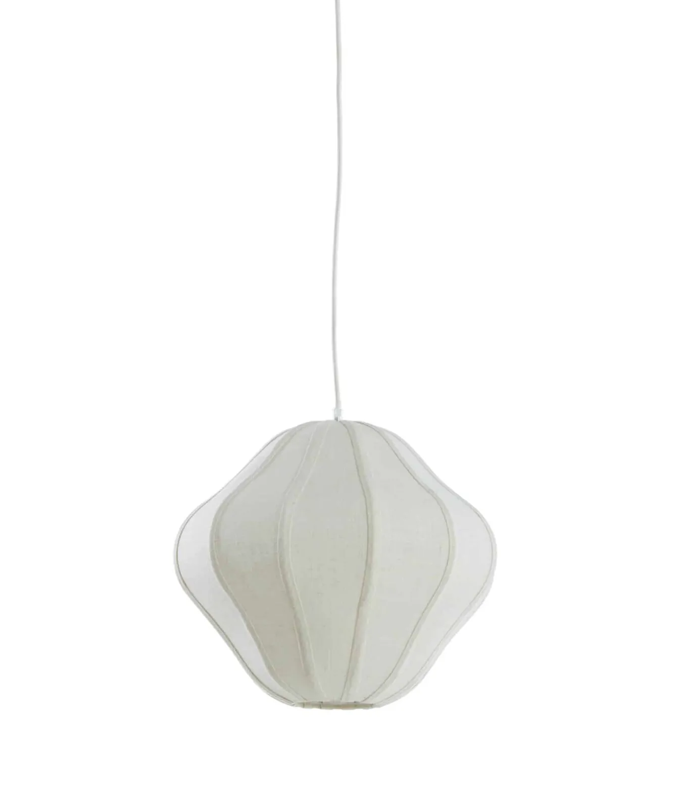Hanglamp Sukau - Wit - Ø38,5cm