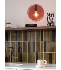 Hanglamp Toledo - Bruin - 22x25x278.5cm