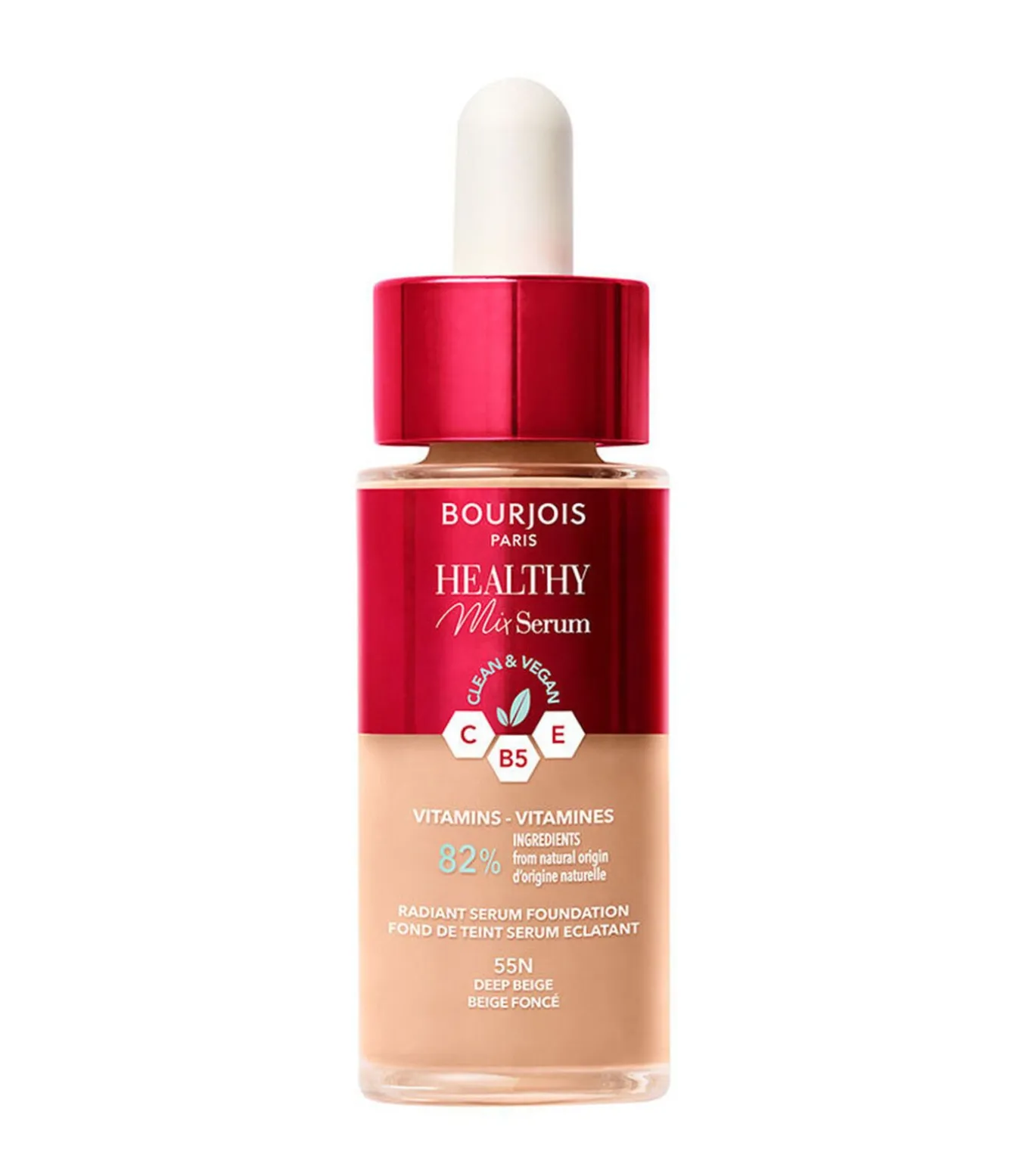 Healthy Mix Serum Foundation - 55N Diepe Beige