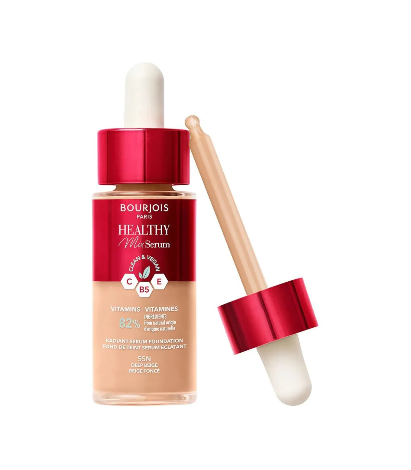 Healthy Mix Serum Foundation - 55N Diepe Beige