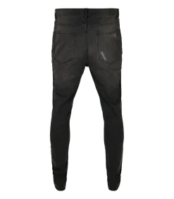 HEAVY DESTROYED - Jeans - Zwart Lak