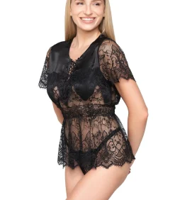 Hemdje met slipe mouwen AMELIE