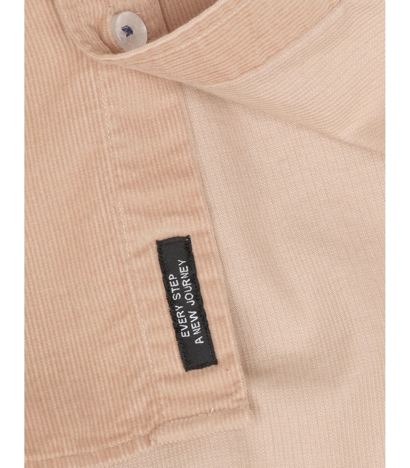 Heren grijs denim overhemd met zak