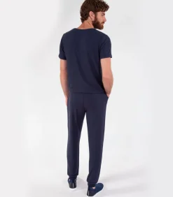 Heren joggerbroek marine