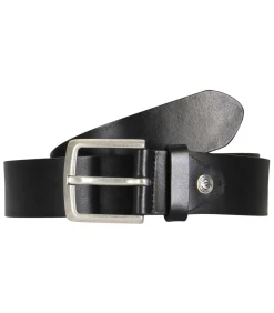 heren riem leer zwart 40mm