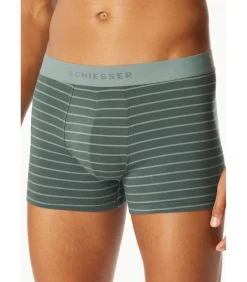 Heren Short 95/5 Streep-Uni 3-Pack