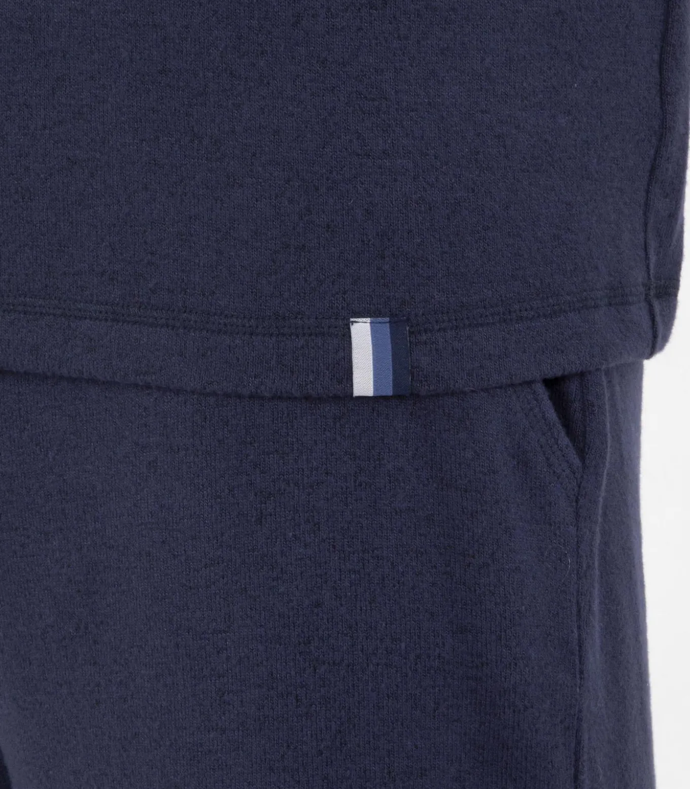 Heren-T-shirt met korte mouwen Navy