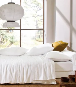 HERITAGE Blanc - Kussensloop Satijn katoen