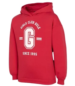 HJZ22 JBLD004 - Trui met kap - Rood