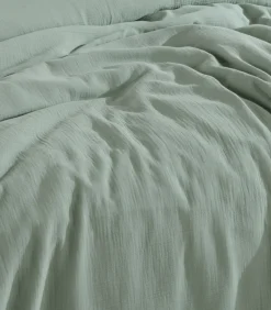 Hoeslaken katoen gaas mousseline