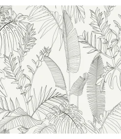 HOLLANDSE WANDBEKLEDING Behang Galapalos Wit