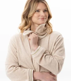 Homewear-set met ritssluiting van fluweel COUNTRY 126