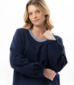 Homewear-set van lurex-fleece ECLAT 112