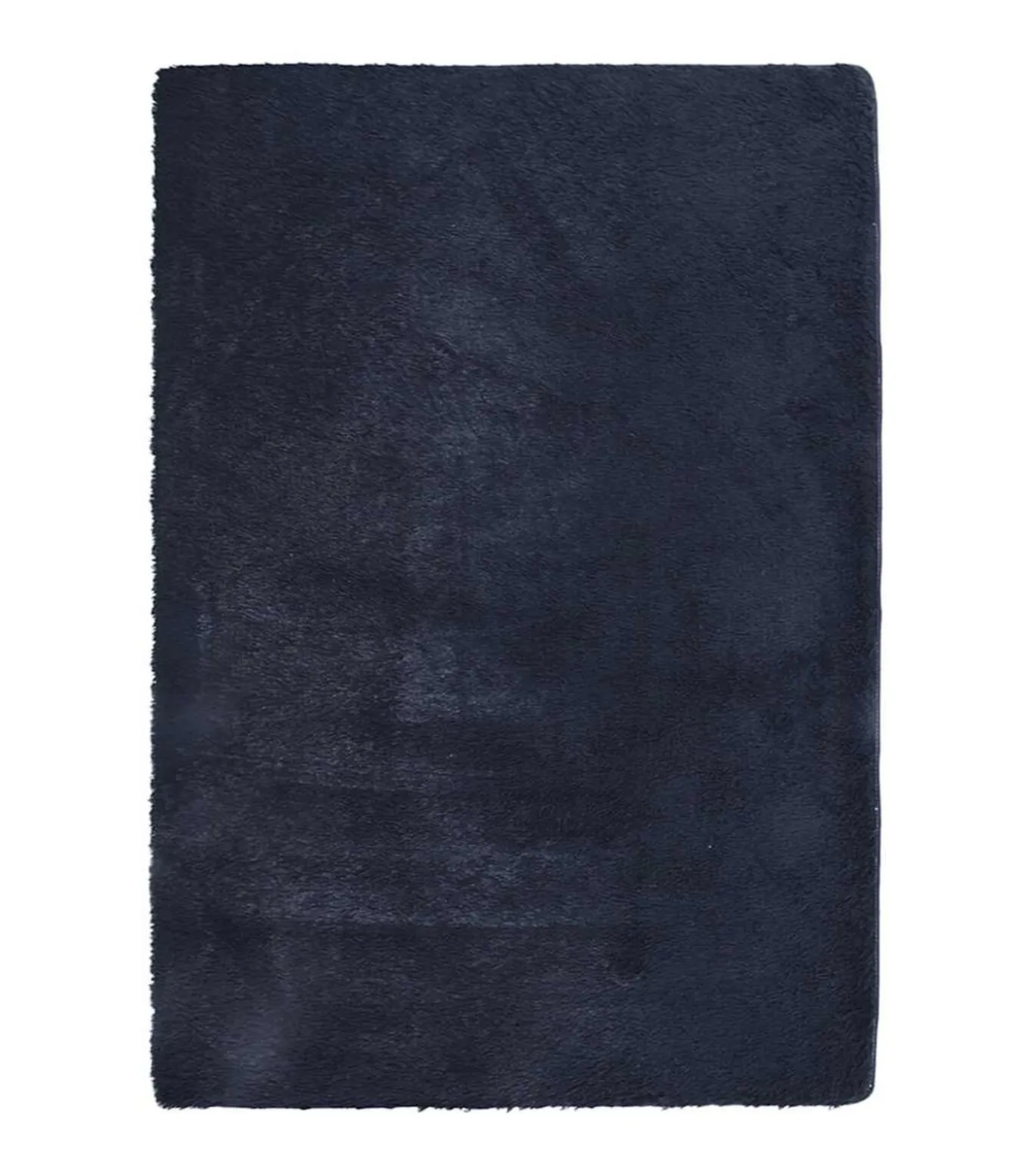 Hoogpolig vloerkleed NAVARRA 160x230 cm polyester marineblauw