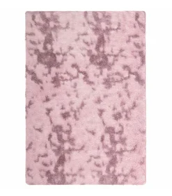 Hoogpolig vloerkleed NAVARRA 200x290 cm polyester stoffig roze