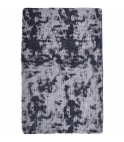 Hoogpolig vloerkleed NAVARRA 130x200 cm polyester donkergrijs