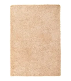 Hoogpolig vloerkleed NAVARRA 240x340 cm polyester beige