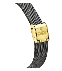 Horloge Mademoiselle Gold - Dark Silver