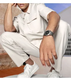 Horloge Rivé Swiss Made Black