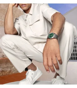 Horloge Rivé Swiss Made Green