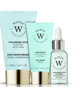 Hyaluronisch gezichtsverzorgingstrio