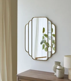 IJzeren spiegel Mas 80 x 63 cm